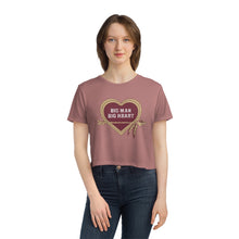 Load image into Gallery viewer, Women&#39;s Flowy BMBH Cropped Tee
