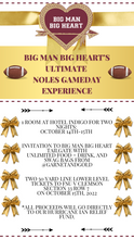 Load image into Gallery viewer, BMBH Ultimate Noles Gameday Experience Raffle

